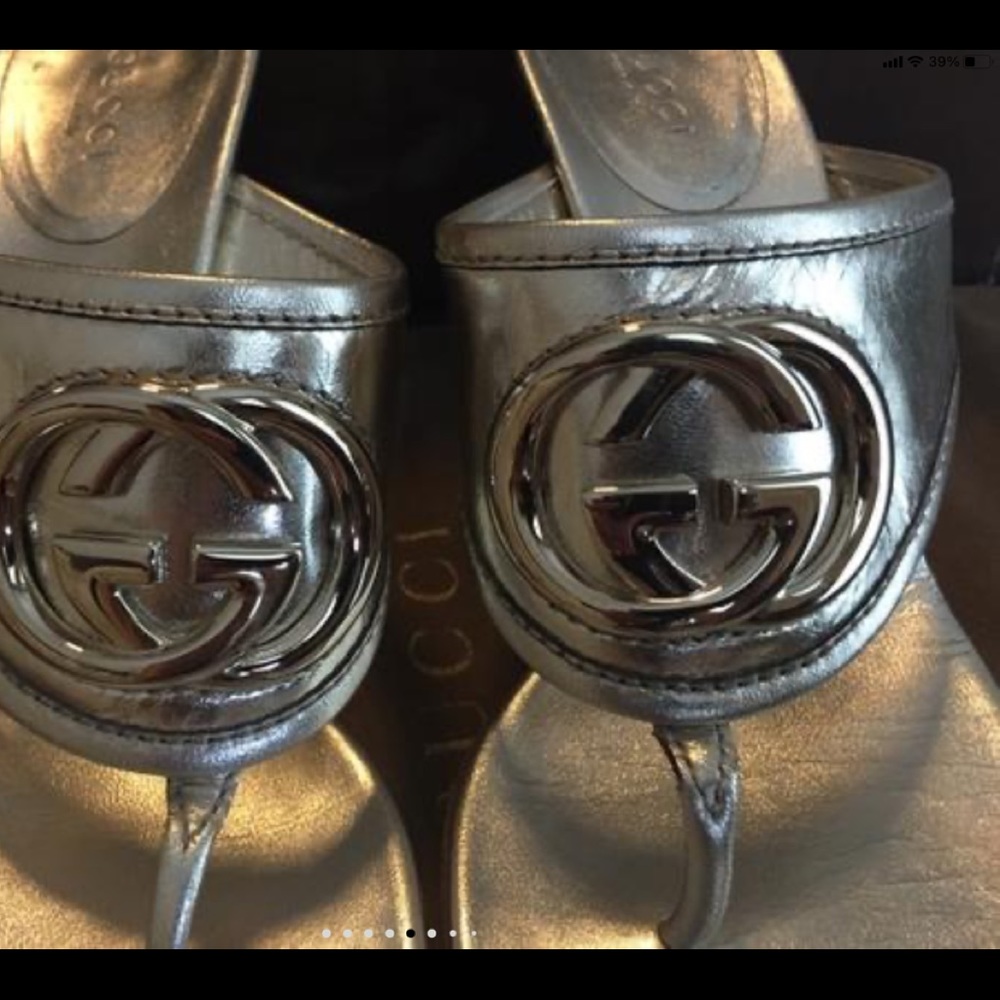 Gucci classic GG logo Sandals